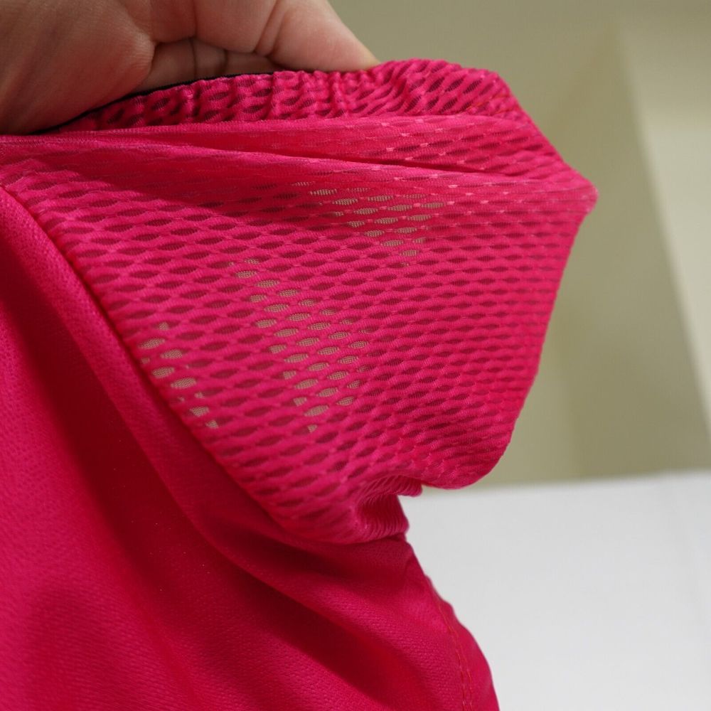 Cycle-Run Jersey Shirt Women Large Neon Pink Cycling Biking Bicycle Reflective - Picture 13 of 16